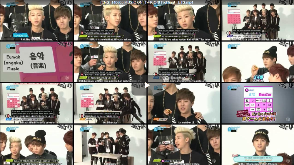 Video Archive (English Subtitles) — BTS-TRANS/BANGTANSUBS
